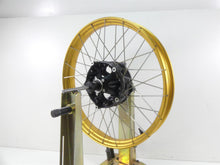 Load image into Gallery viewer, 2020 BMW F850 GS K81 Rallye Gold Front 21x2.15 Spoke Wheel Rim -Read 36318393889
