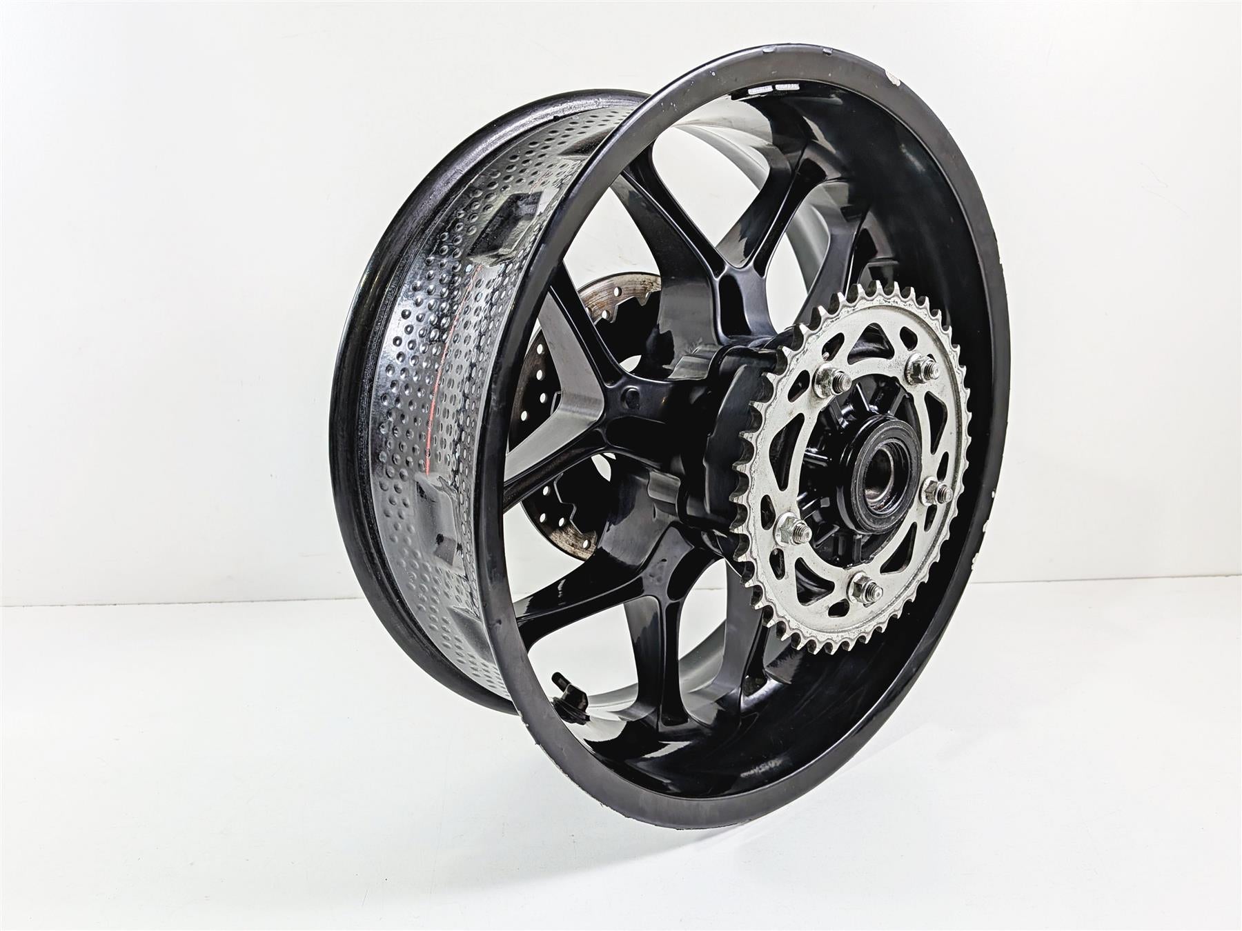 2016 Yamaha YZF R1 RN32 Straight Rear Wheel Rim 17x6 2CR-25338-00-P0 {{ shop.shopifyCountryName }} - Mototech271