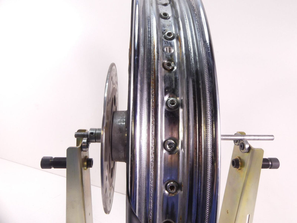 2004 Harley Softail FXSTSI Springer Front Wheel Rim 21x2.15 -Wobble 43676-05A {{ shop.shopifyCountryName }} - Mototech271