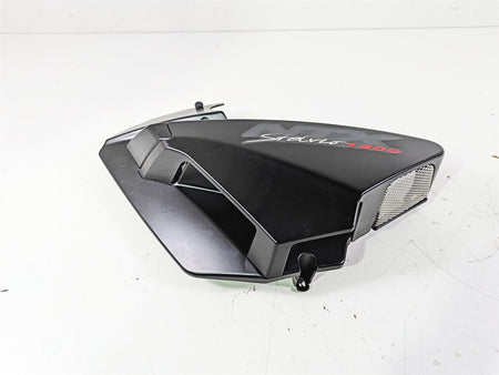 2016 Moto Guzzi Stelvio 1200 8V NTX Left Fuel Tank Side Cover Set - Read 897638 {{ shop.shopifyCountryName }} - Mototech271