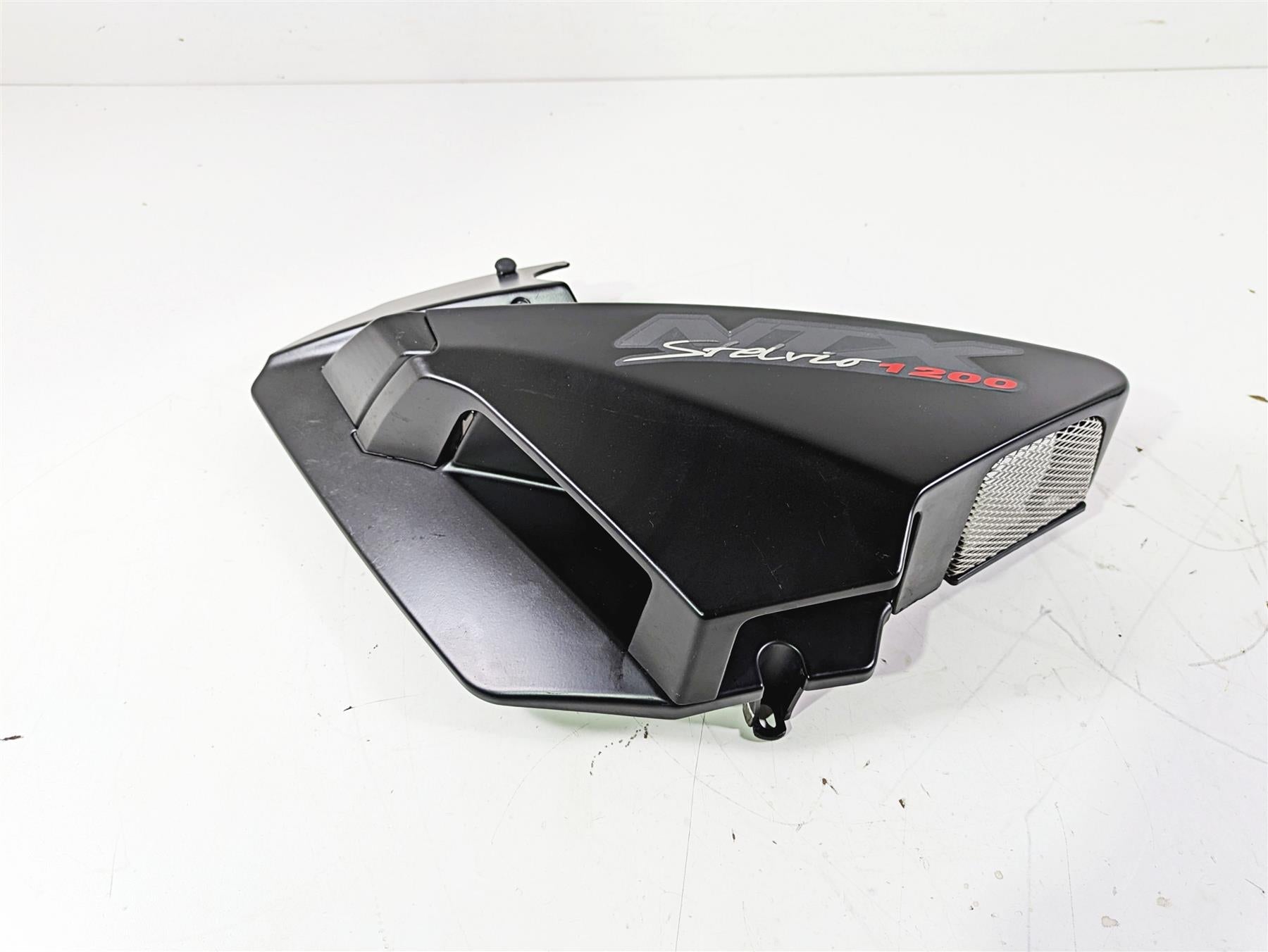 2016 Moto Guzzi Stelvio 1200 8V NTX Left Fuel Tank Side Cover Set - Read 897638 | Mototech271