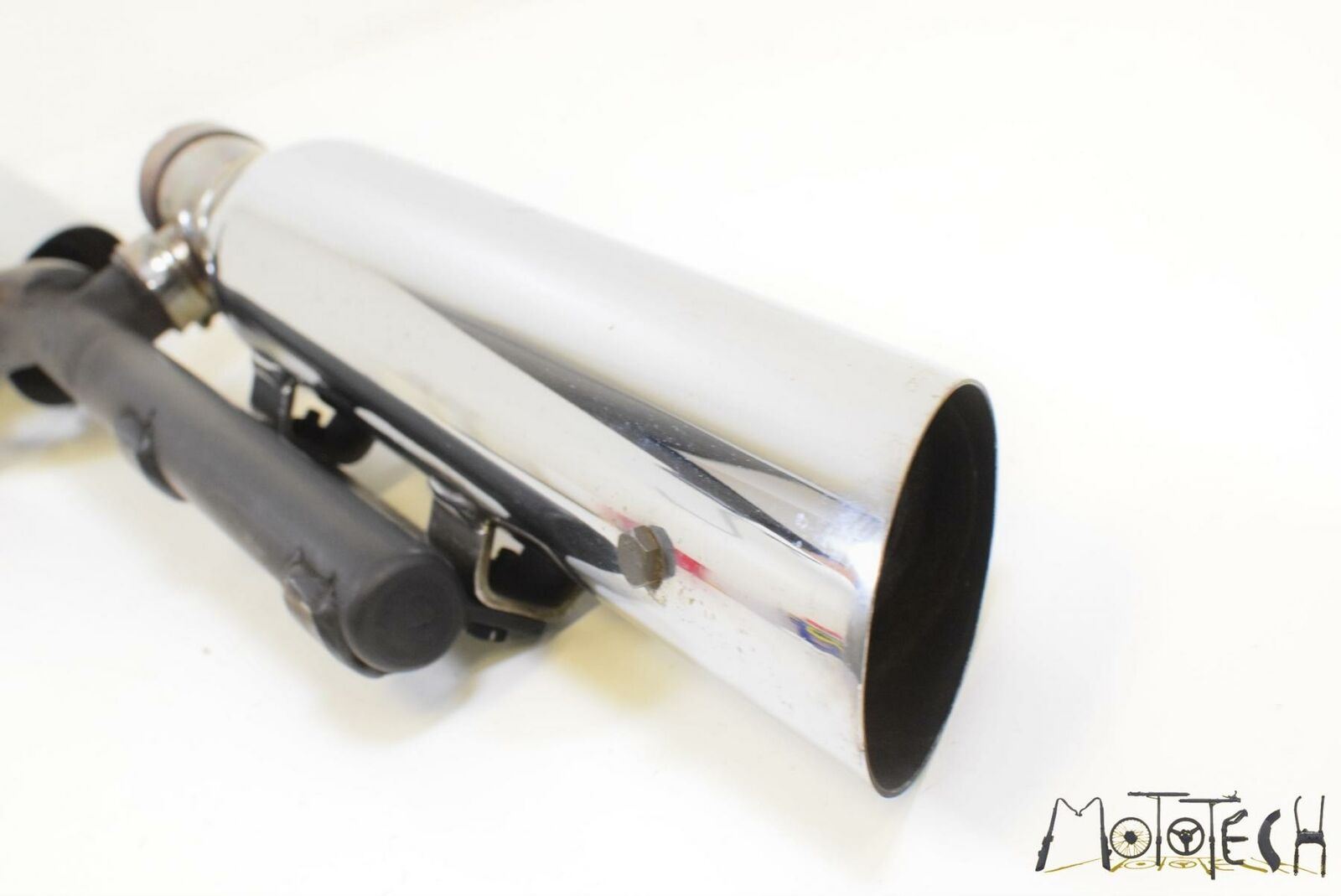 2008 Harley Sportster XL1200 LOW CYCLE SHACK Exhaust Muffler Pipe SET MXL-330 {{ shop.shopifyCountryName }} - Mototech271