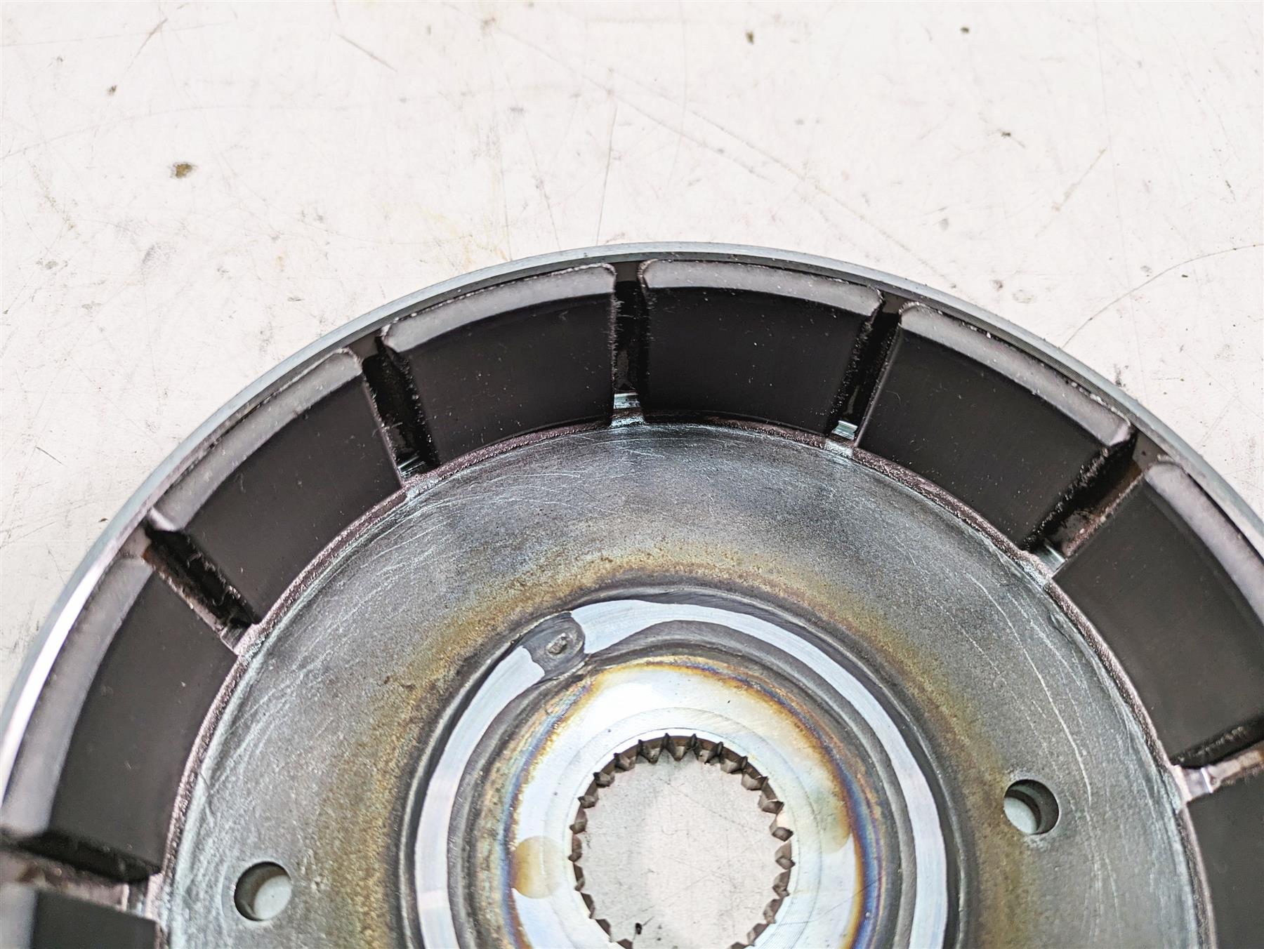 2013 Harley Touring FLHX Street Glide Ignition Fly Wheel Rotor Flywheel 30041-08 {{ shop.shopifyCountryName }} - Mototech271
