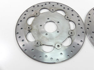 2014 Harley FXDF Dyna Fat Bob Sunstar Front Brake Rotor Disc Set 46717-10 | Mototech271