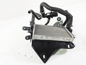 2018  BMW R1200GS GSW K50 Left Radiator + Thermostat Fan & Cover Set 17118546408 | Mototech271