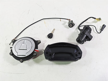 2009 Ducati Monster 1100 S Speedometer Gauge 19K Ignition Switch Key 40610703A {{ shop.shopifyCountryName }} - Mototech271