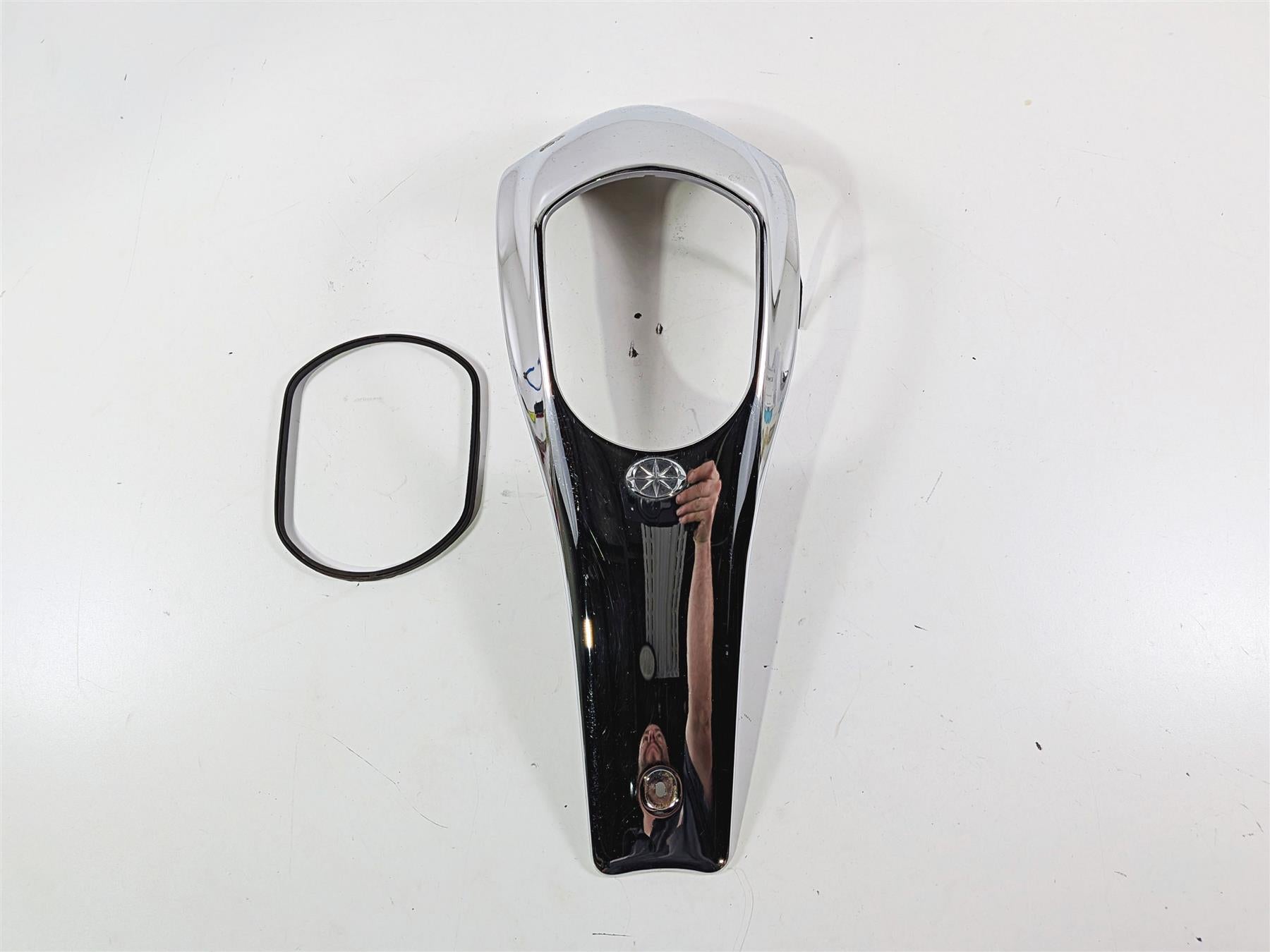 2008 Yamaha XV1900 Roadliner S Chrome Tank Dash Cover 1D7-83559-10-00