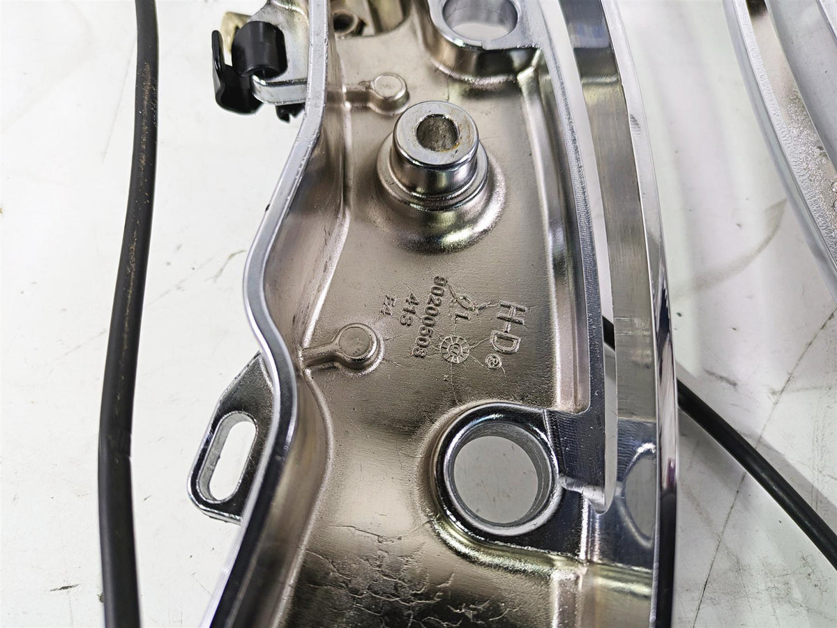 2016 Harley Touring FLTRX Road Glide Saddlebag Chrome Support Set 90200503 {{ shop.shopifyCountryName }} - Mototech271