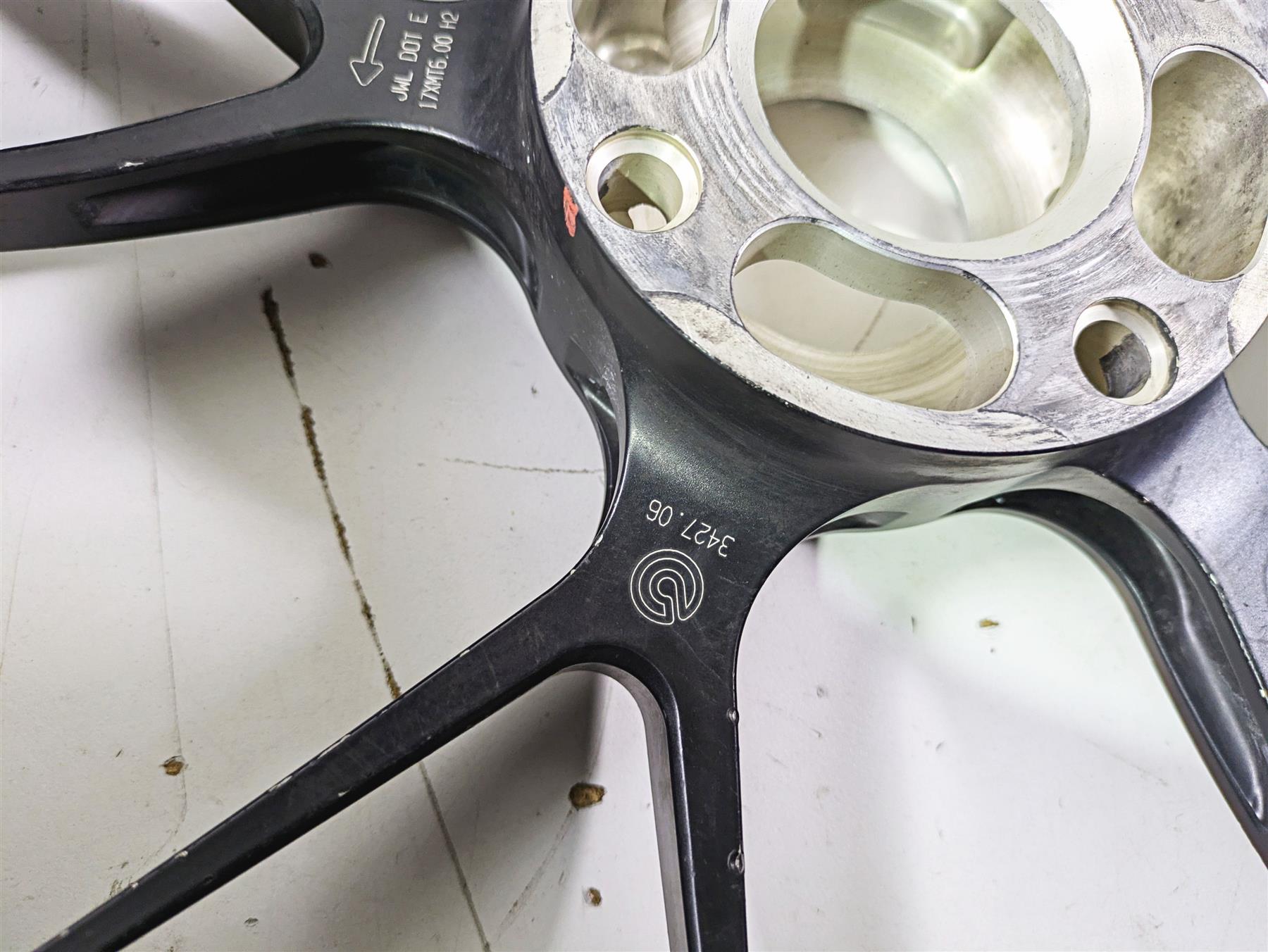 2008 Ducati SBK 1098 S Straight Marchesini 17x6 Rear Wheel Forged Rim 50221251AB {{ shop.shopifyCountryName }} - Mototech271