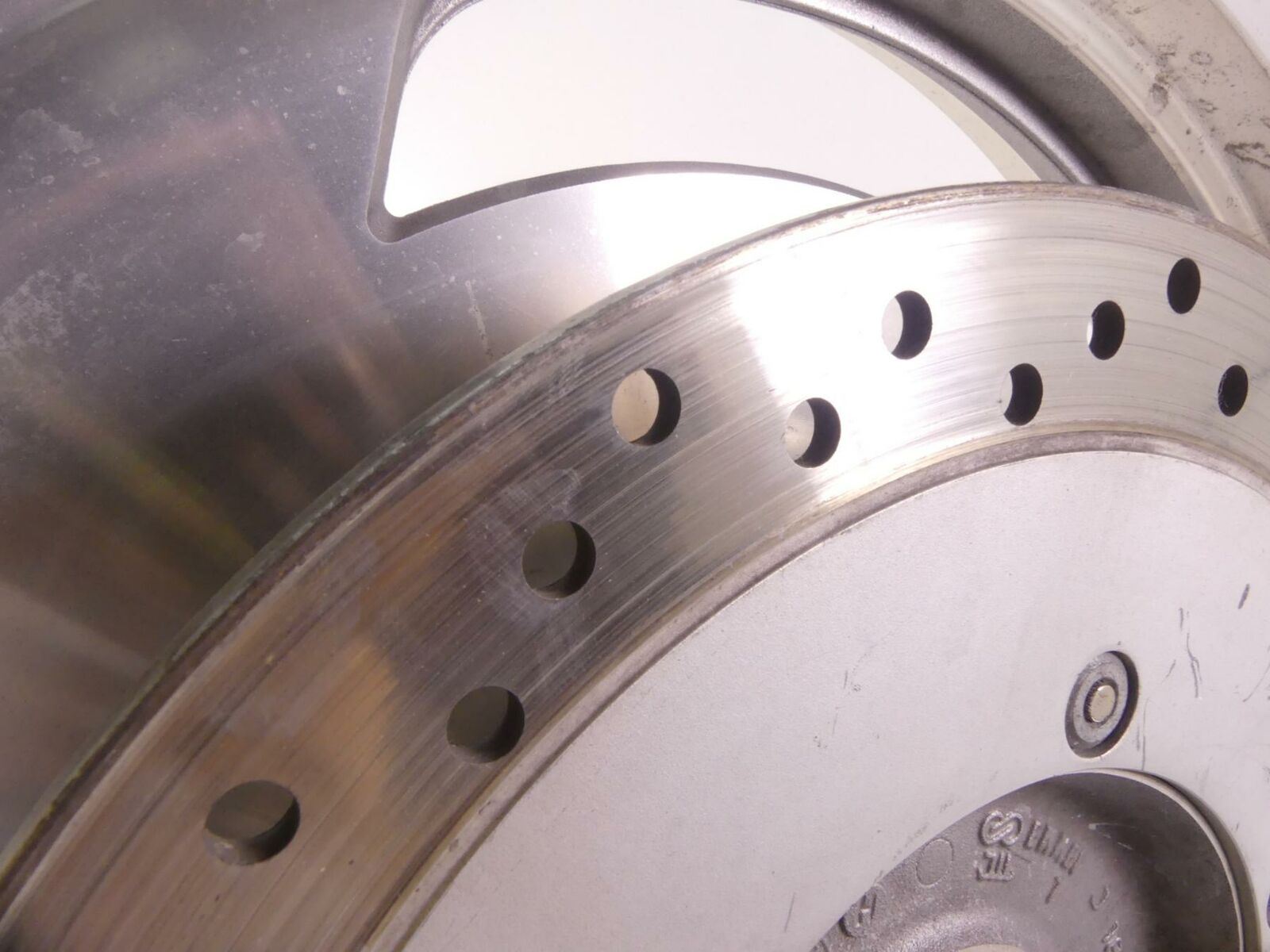 2002 Honda VT1100C2 Shadow Sabre Straight Enkei Front Wheel Rim 18x3 44650-MCK-A {{ shop.shopifyCountryName }} - Mototech271