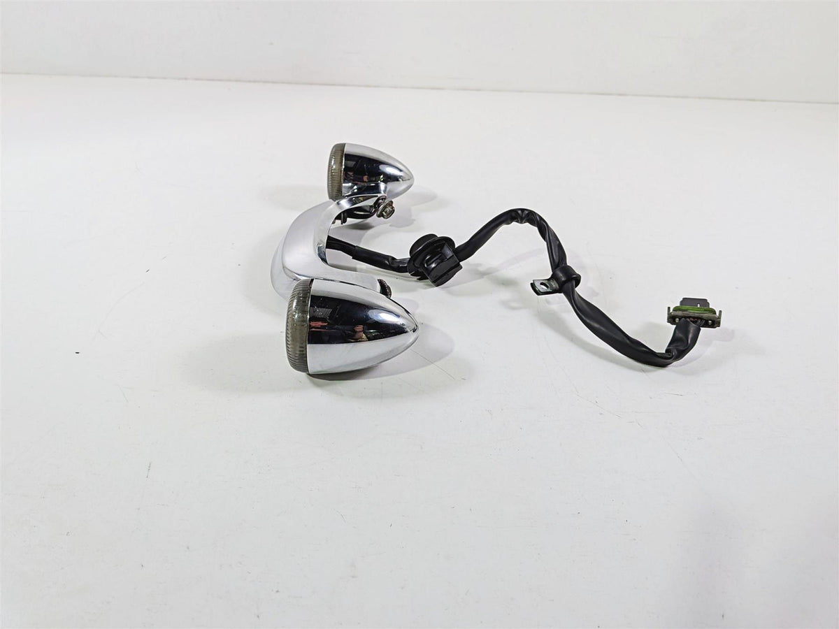 2016 Harley Touring FLHX Street Glide Rear Chrome Led Turn Signal Bar 68629-05 {{ shop.shopifyCountryName }} - Mototech271
