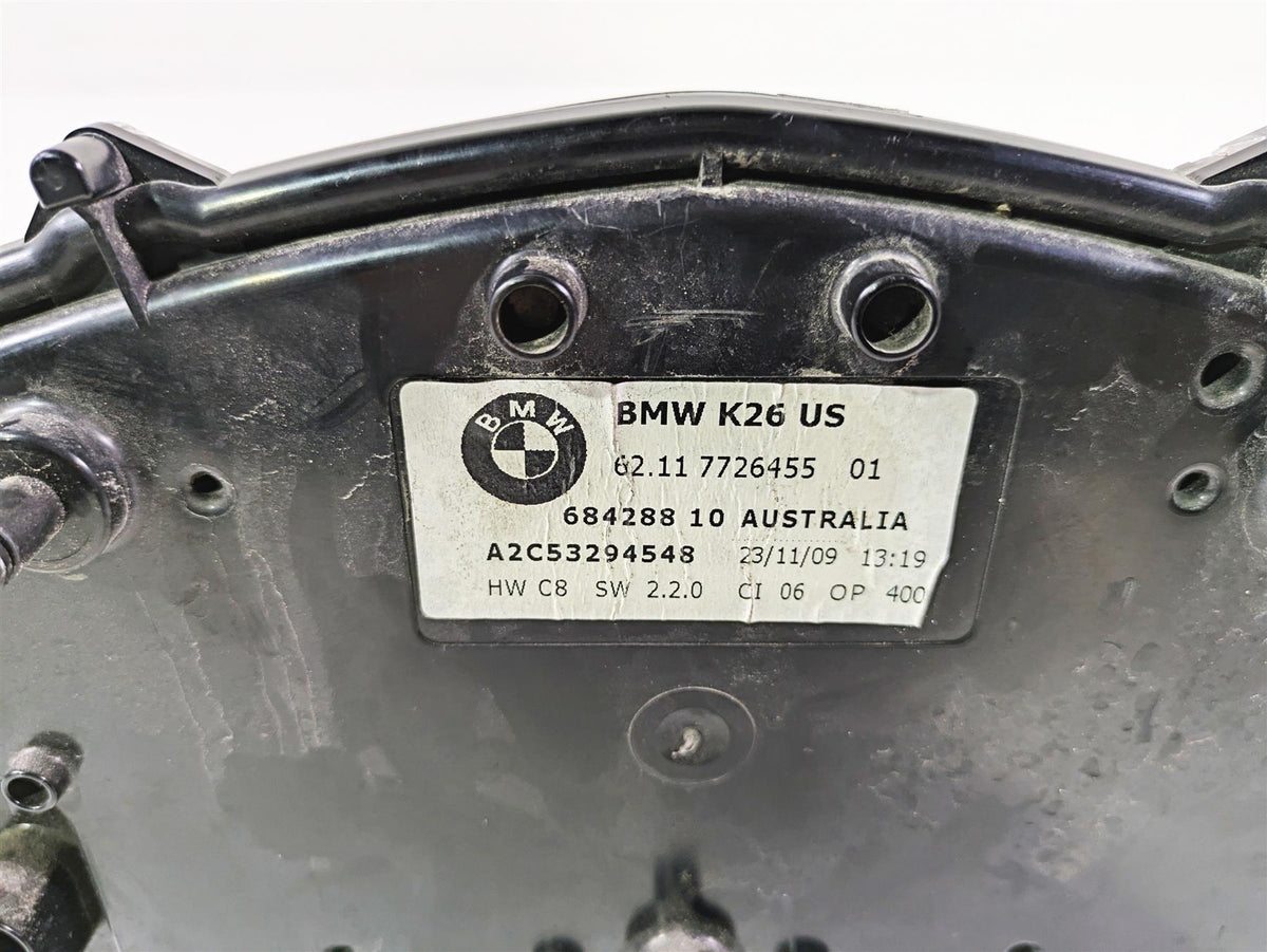 2010 BMW R1200RT K26 Speedometer Gauge Instrument 20k - Read 62117726455 {{ shop.shopifyCountryName }} - Mototech271
