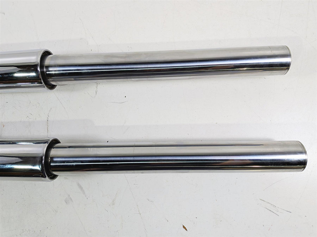 2015 Harley Touring FLTRUSE CVO Road Glide Chrome Front Fork Leg Set 45400043-Mototech271
