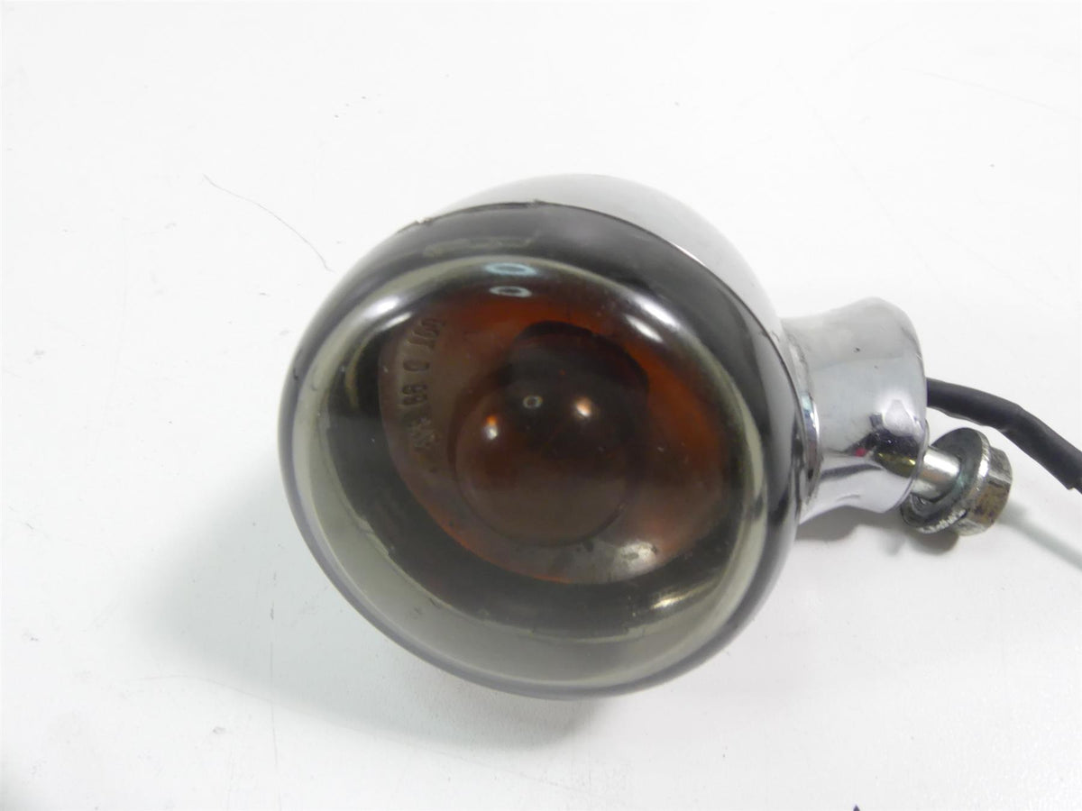 2009 Harley FXDF Dyna Fat Bob Rear Smoked Blinker Turn Signal Set 68977-00 {{ shop.shopifyCountryName }} - Mototech271