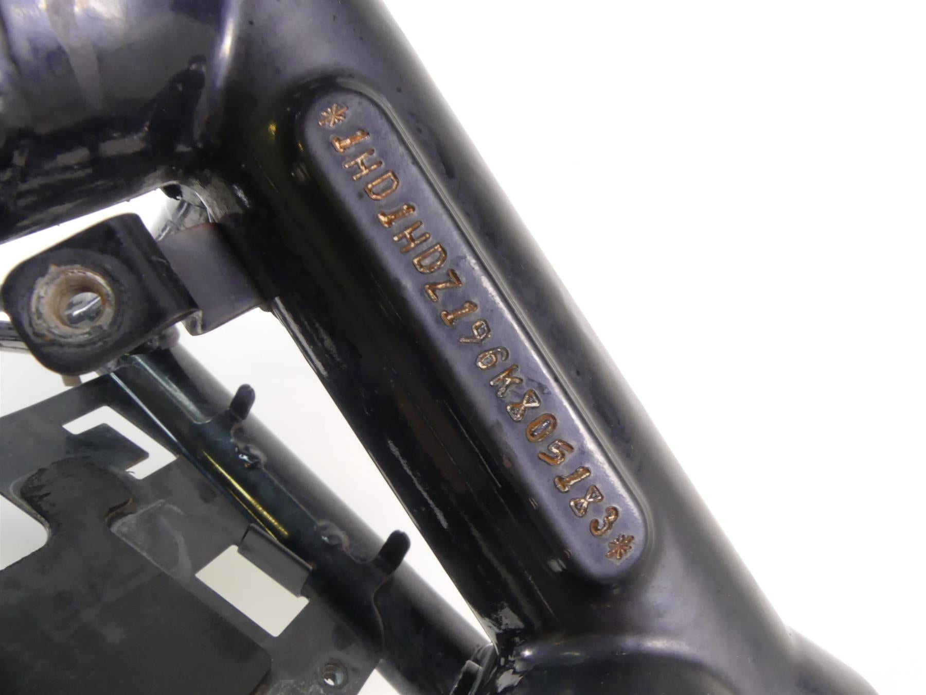 2006 Harley VRSCD Night V Rod Straight Main Frame Chassis - Slvg 48193-08BK {{ shop.shopifyCountryName }} - Mototech271