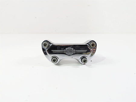 2016 Harley FXDF Dyna Fat Bob Handlebar Riser Holder Clamps Chrome 56568-86 {{ shop.shopifyCountryName }} - Mototech271