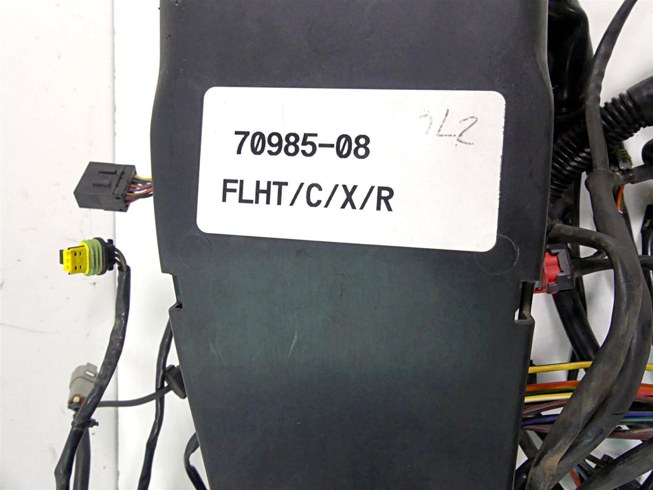 2008 Harley Touring FLHX Street Glide Main Wiring Harness No Abs - Read 70985-08 {{ shop.shopifyCountryName }} - Mototech271