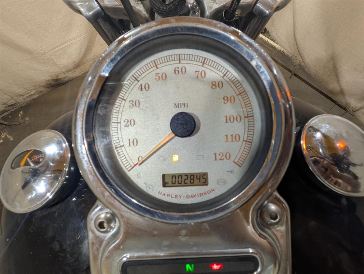 2011 Harley FXDF Dyna Fat Bob Speedometer Gauge Instrument 2K Only 67096-09 {{ shop.shopifyCountryName }} - Mototech271
