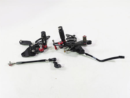 2021 Kawasaki Z900 ZR900 Arashi Rearset Foot Peg Lever Set M528-B074-BLK {{ shop.shopifyCountryName }} - Mototech271