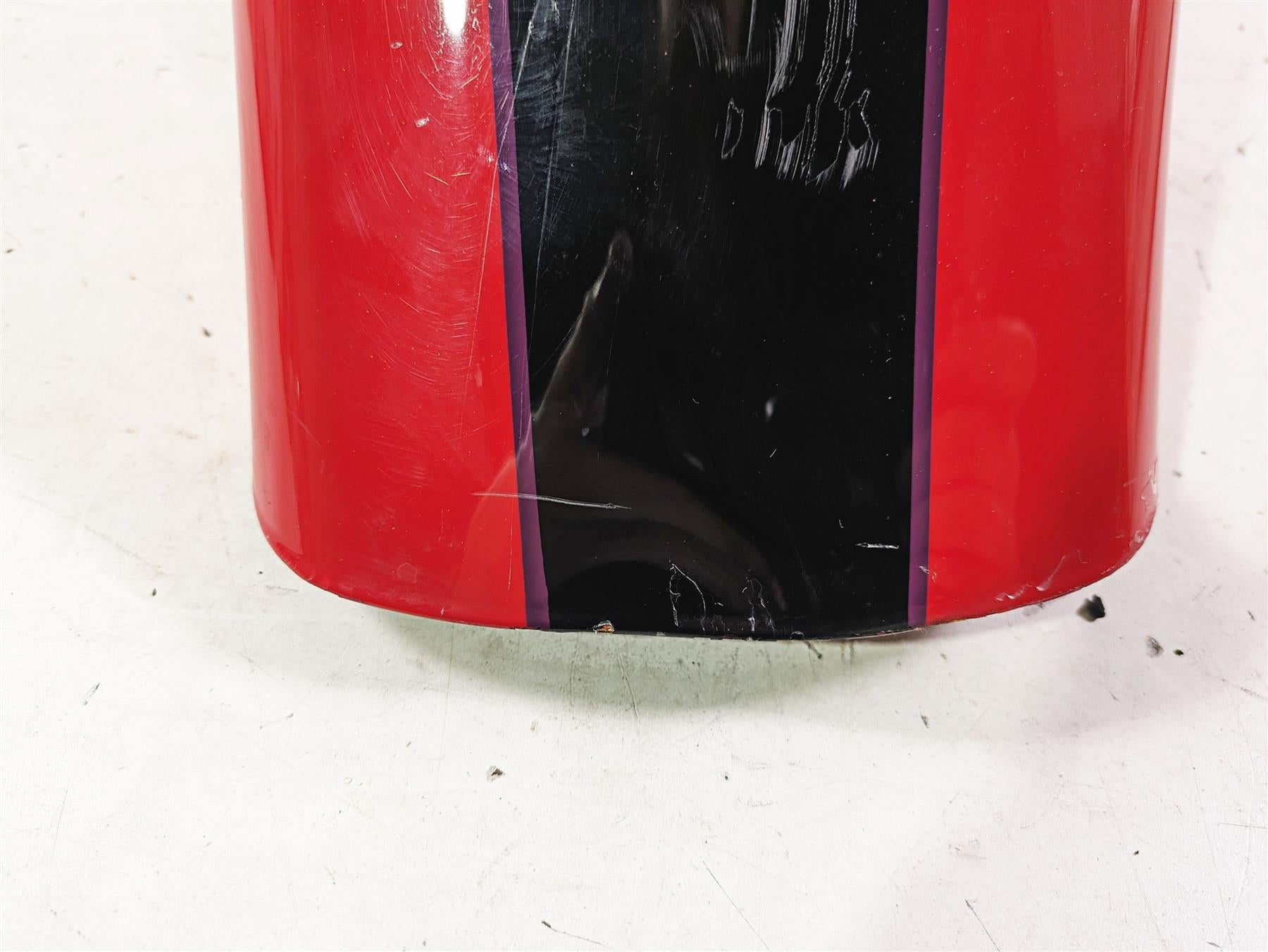 2005 Harley Softail FLSTFSE CVO Fat Boy Rear Fender Electric Cherry 59631-05 {{ shop.shopifyCountryName }} - Mototech271