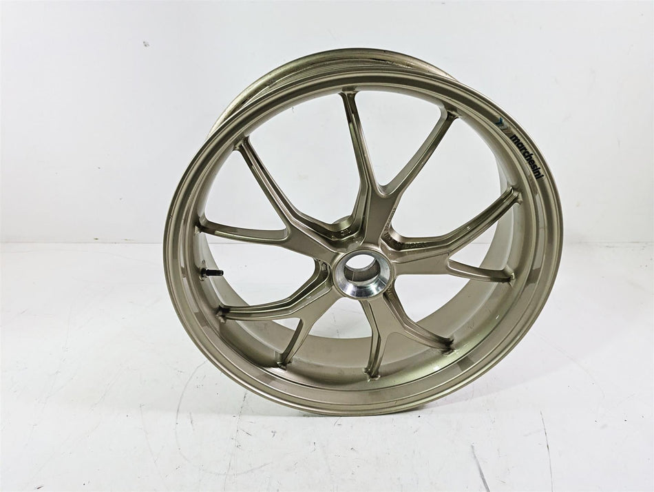 2009 Ducati Monster 1100 S Rear Wheel Rim Marchesini Gold 17x5.5 50211331AG {{ shop.shopifyCountryName }} - Mototech271