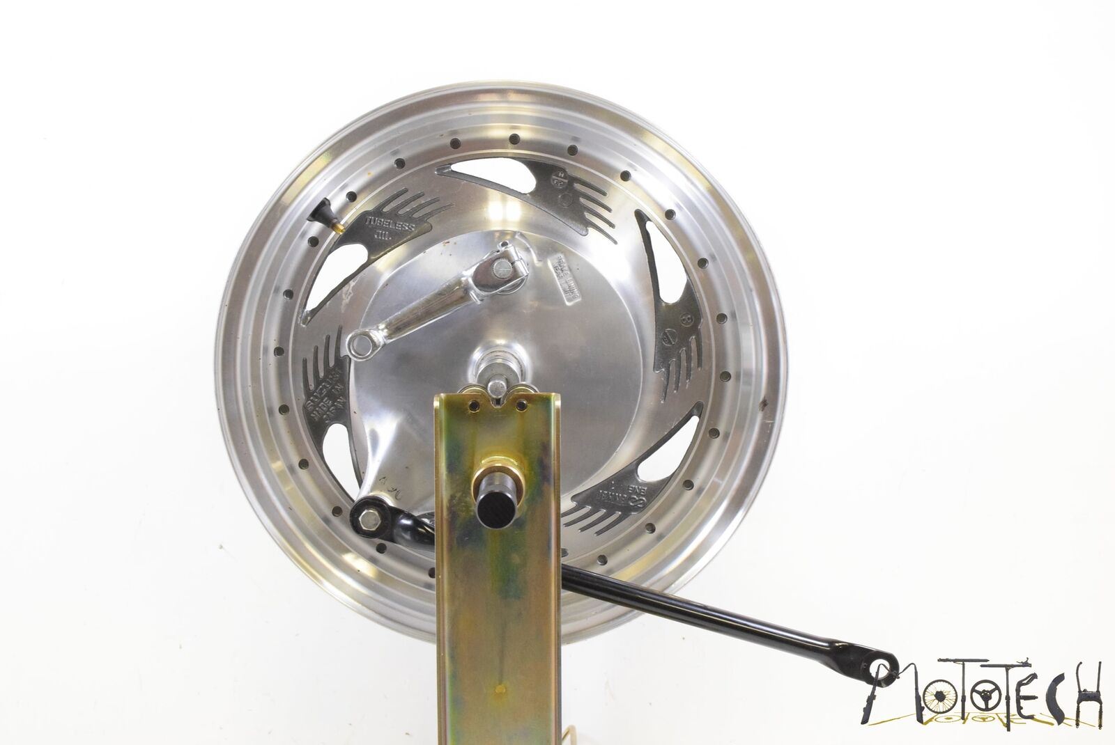 2001 Suzuki VZ800 Marauder Rear Wheel Rim 15x3.5 w/ Brake 64150-48E00-12R {{ shop.shopifyCountryName }} - Mototech271