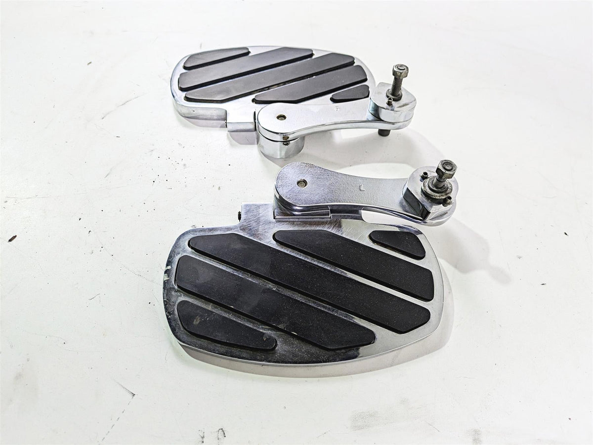 2006 Triumph Rocket 3 Pillion Rivco Passenger Floorboards & Extensions TR3005 {{ shop.shopifyCountryName }} - Mototech271