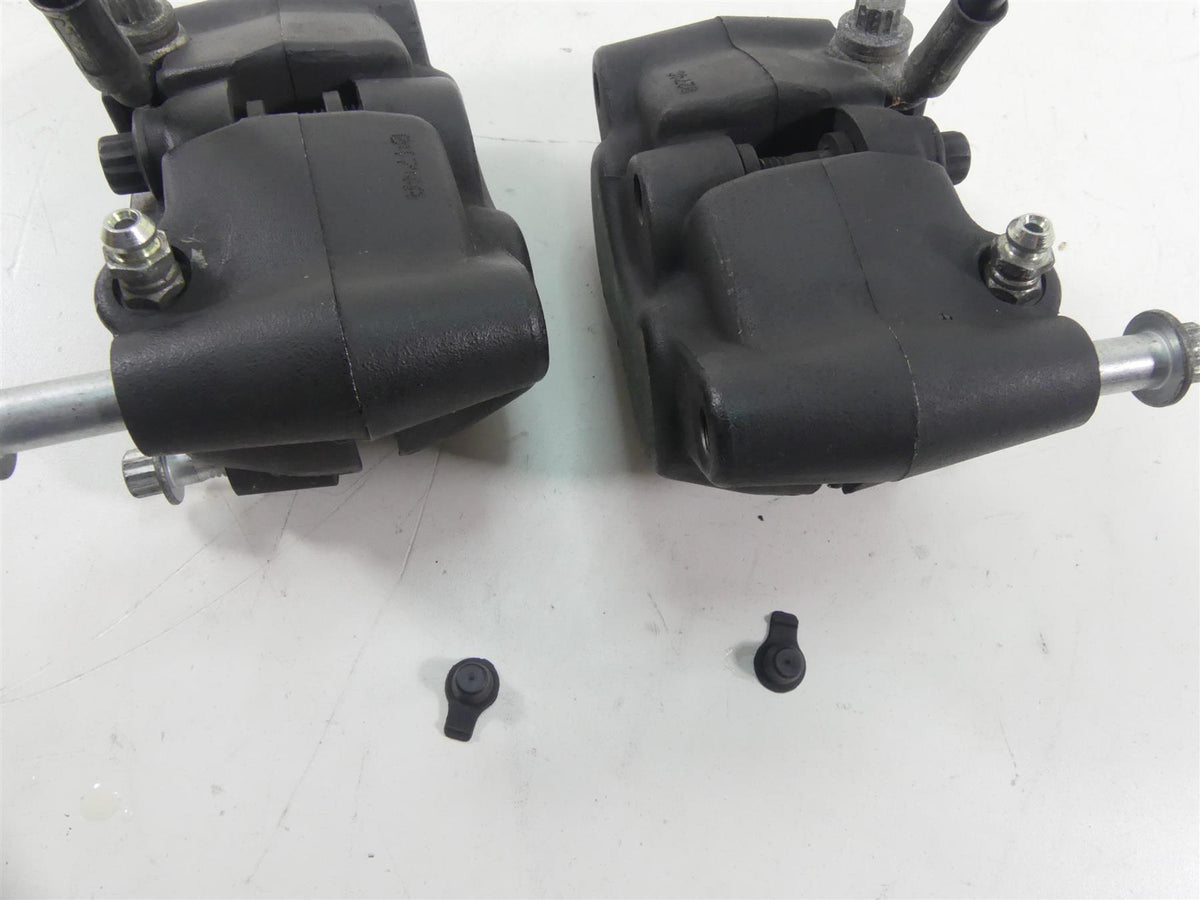 2014 Harley Dyna FXDF Fat Bob Front Dual Brake Caliper Set 41300001 41300002 {{ shop.shopifyCountryName }} - Mototech271