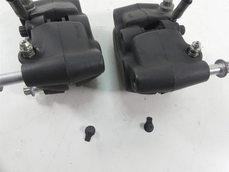 2014 Harley Dyna FXDF Fat Bob Front Dual Brake Caliper Set 41300001 41300002 {{ shop.shopifyCountryName }} - Mototech271