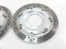 Load image into Gallery viewer, 2002 Honda VTX1800 C Front Brake Rotor Disc Set 45120-MCH-003 45220-MCH-003
