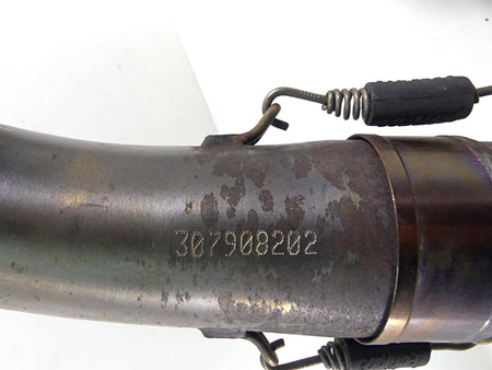 2008 Ducati 848 SBK LeoVince Header Muffler Carbon Exhaust System 307908202 {{ shop.shopifyCountryName }} - Mototech271