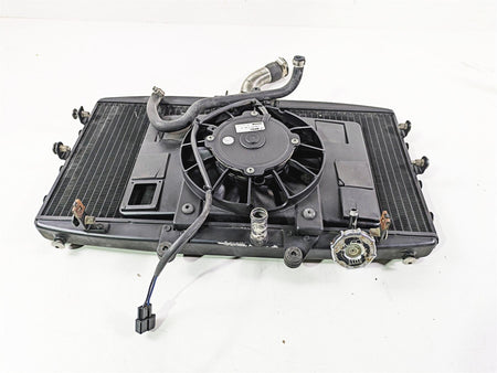 2006 Triumph Rocket 3 Radiator Fan Hoses Reservoir T2108307 {{ shop.shopifyCountryName }} - Mototech271