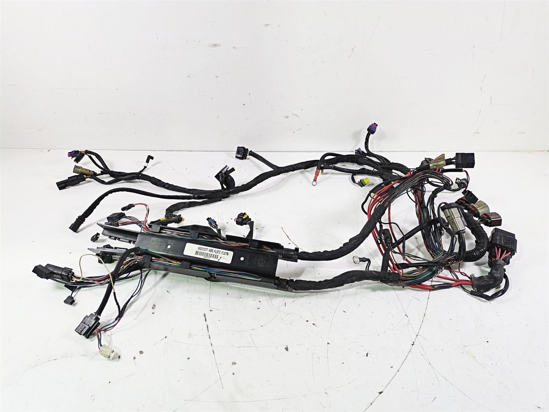 2016 Harley FLSTC Softail Heritage Wiring Harness Loom Abs READ 69201077 | Mototech271