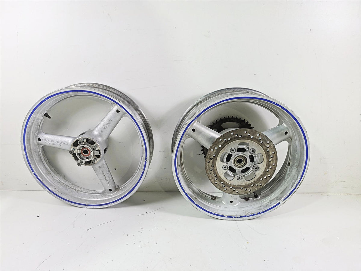 2001 Suzuki SV650 Front Rear Wheel Rim 17x3.5 17x4.5 54111-03FA0 54111-03FA1 {{ shop.shopifyCountryName }} - Mototech271