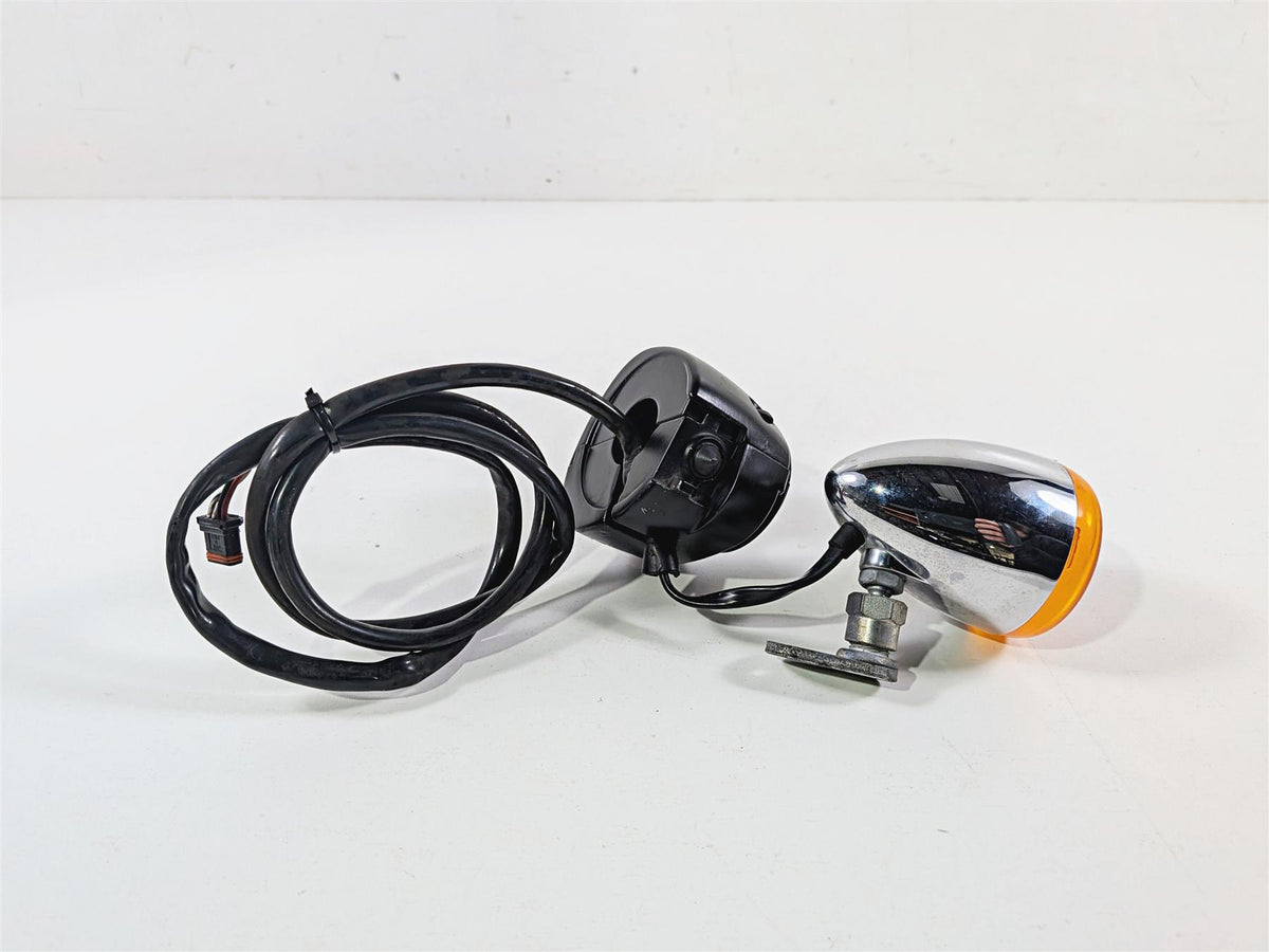 2014 Harley FXDL Dyna Low Rider Left Hand Control Switch + Blinker 72945-12A {{ shop.shopifyCountryName }} - Mototech271