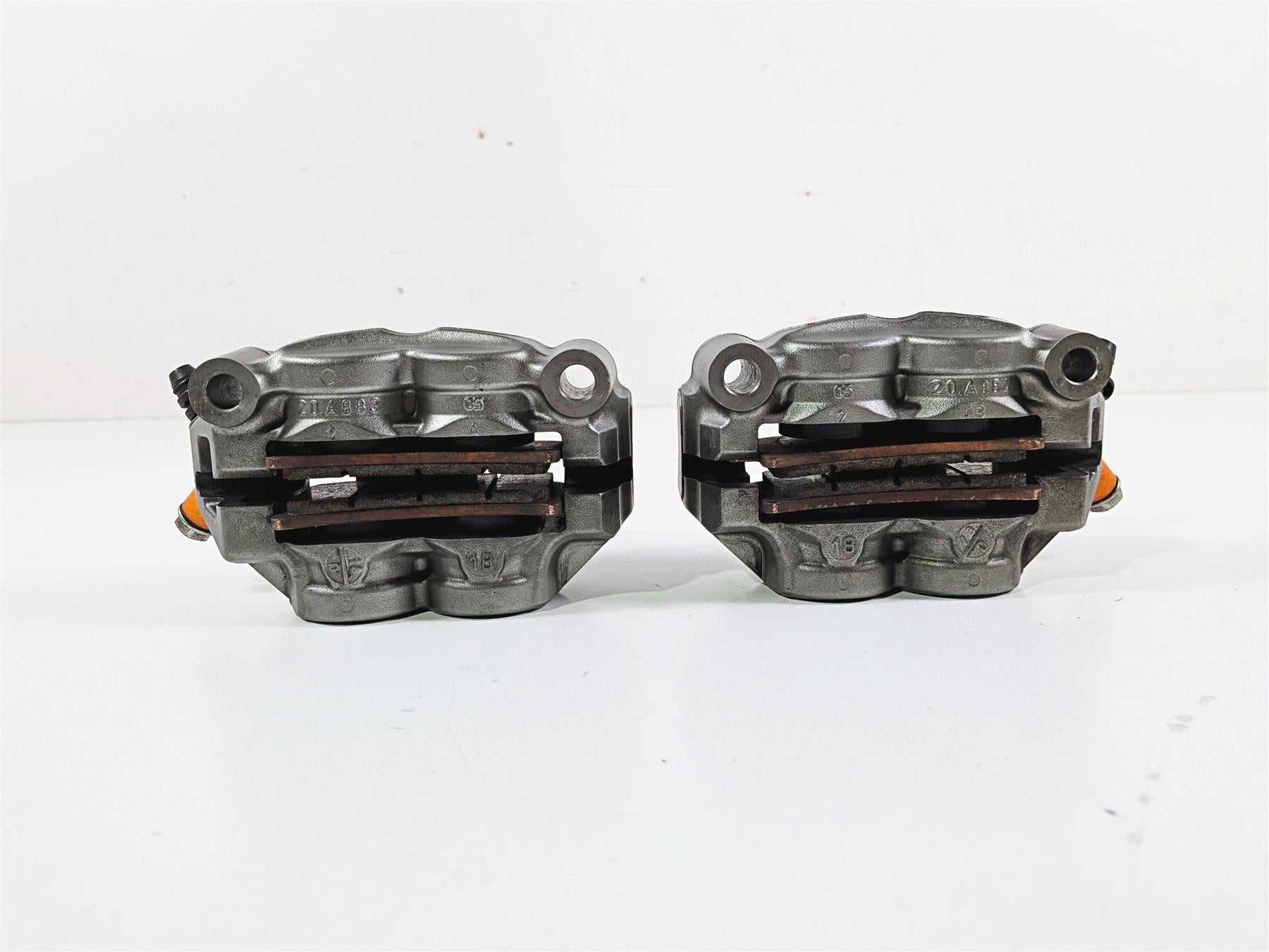 2018 Aprilia RSV4 RR Front Brake Caliper 100mm Brembo M50 2B001348 2B001349 {{ shop.shopifyCountryName }} - Mototech271