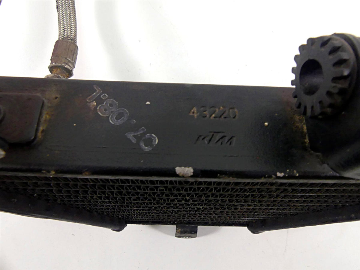 2008 Ducati 848 SBK Oil Cooler Radiator & Lines 54840781A {{ shop.shopifyCountryName }} - Mototech271