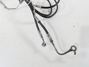 2010 Harley Touring FLHXSE CVO Street Glide Front Abs Brake Line Set 46674-10