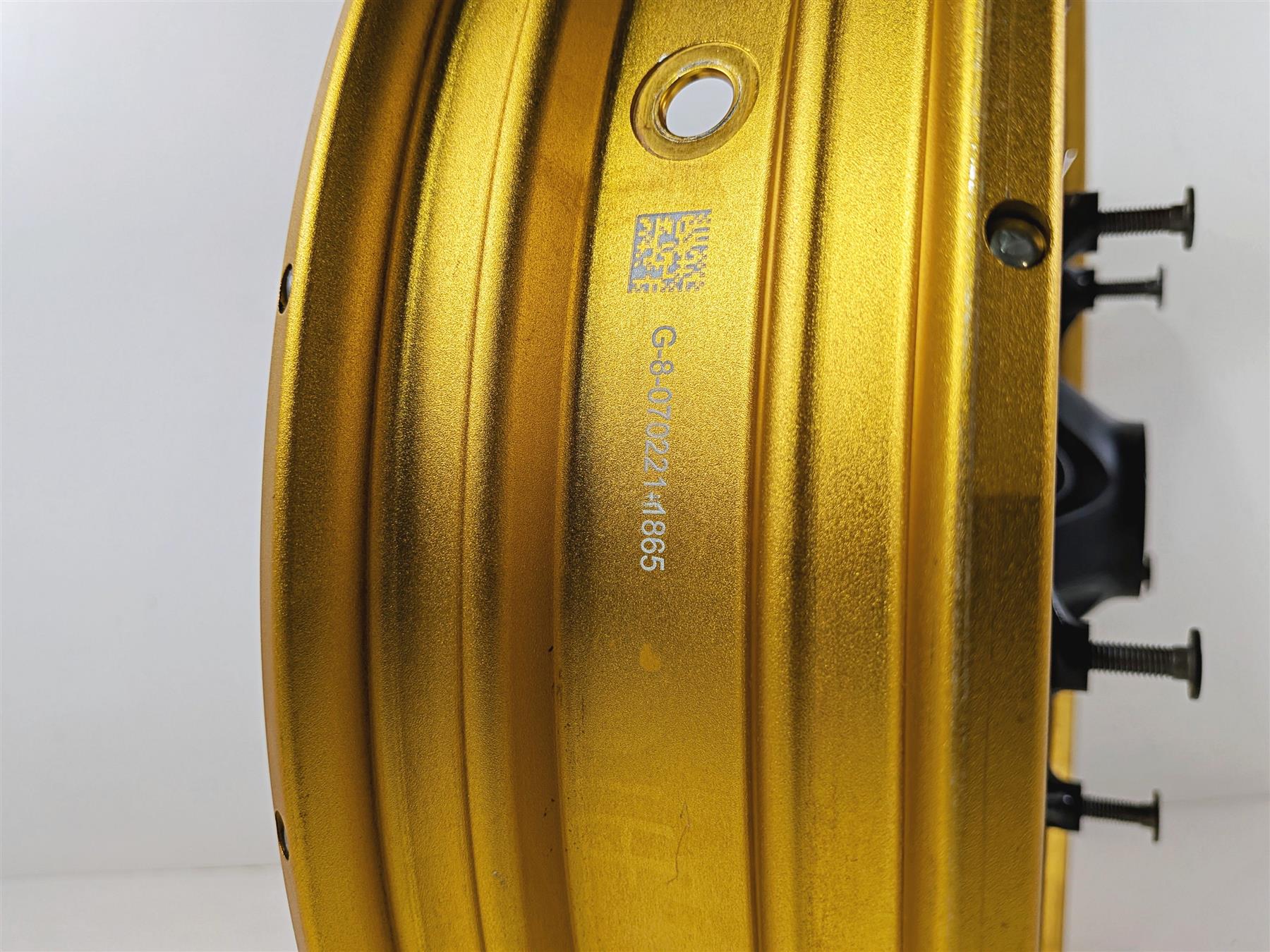2021 BMW R1250GS K51 Adventure Straight 19x3 Gold Front Spoke Wheel Rim 36318404330-Mototech271