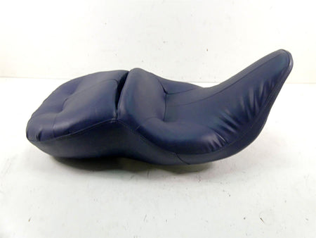 2002 Harley Touring FLHTC Electra Glide Recovered Blue Seat Saddle 52164-97E {{ shop.shopifyCountryName }} - Mototech271
