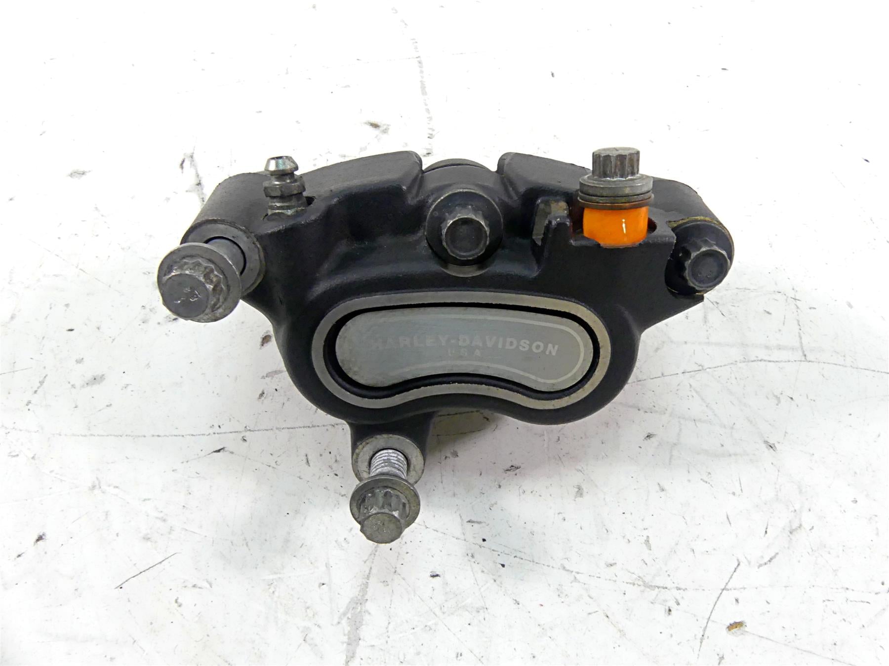 2011 Harley Softail FLSTF Fat Boy Front Brake Caliper 46356-11 {{ shop.shopifyCountryName }} - Mototech271