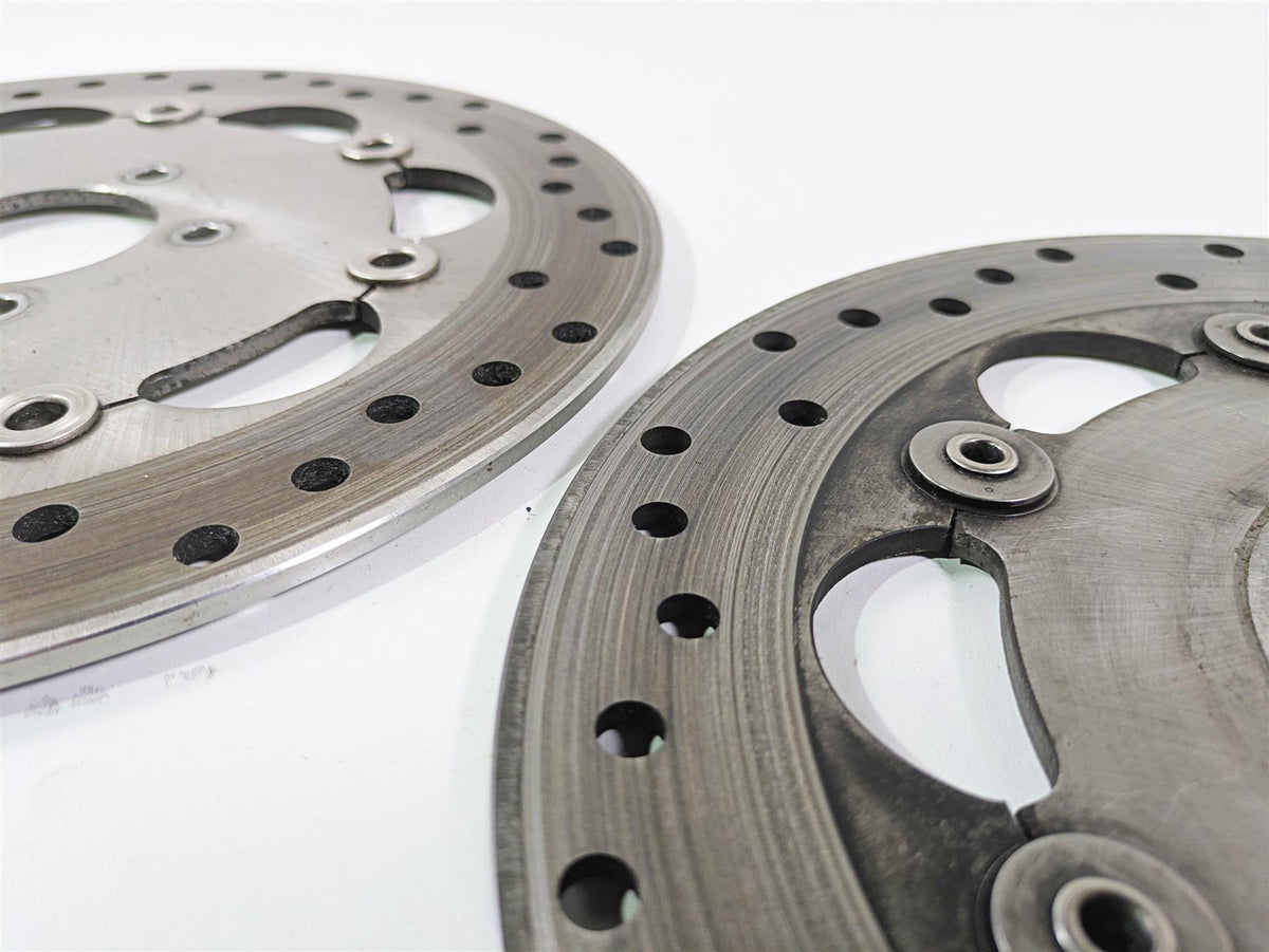 2016 Harley FXDF Dyna Fat Bob Front Brake Rotor Disc Set 46717-10 {{ shop.shopifyCountryName }} - Mototech271