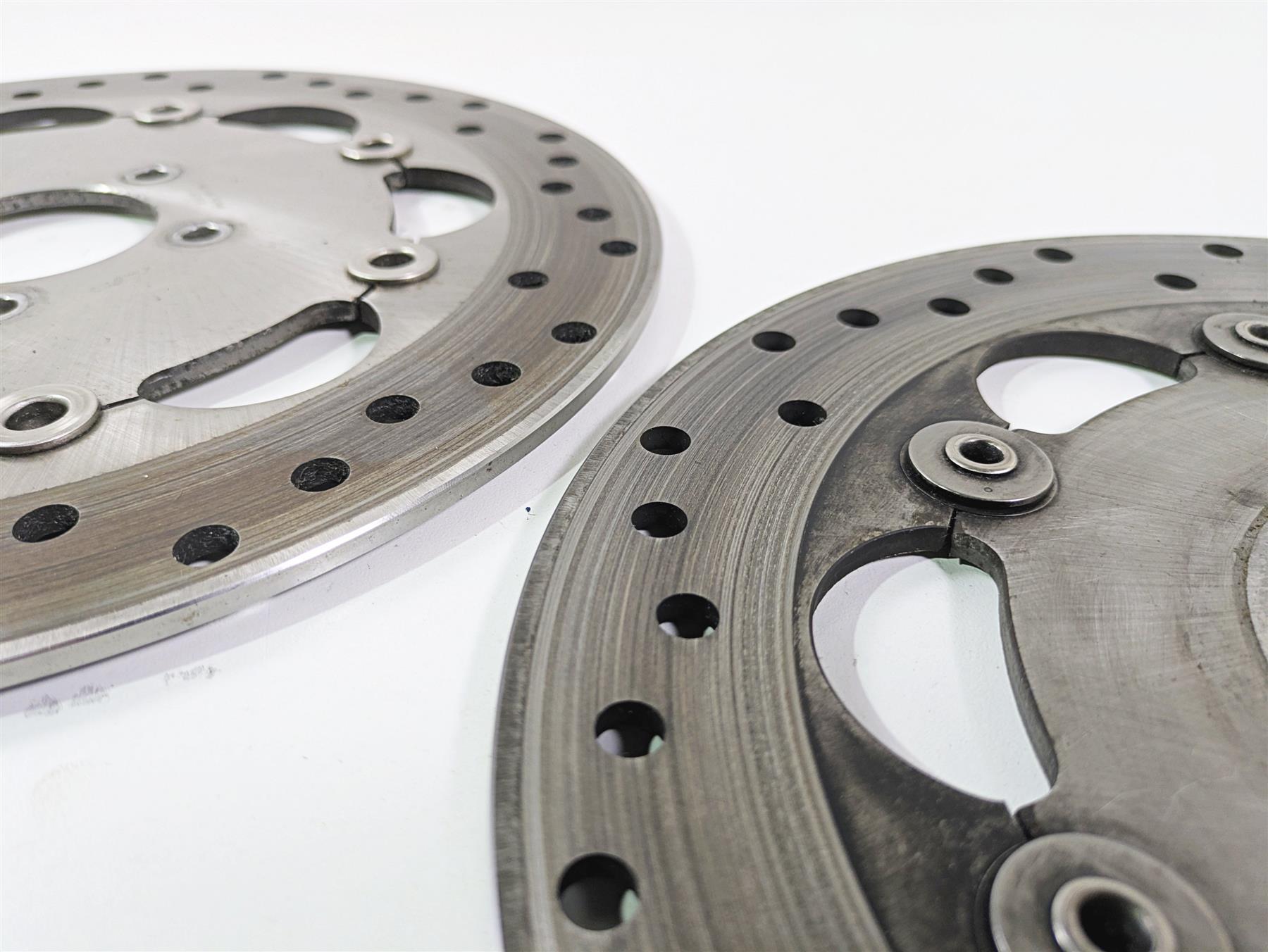 2016 Harley FXDF Dyna Fat Bob Front Brake Rotor Disc Set 46717-10 {{ shop.shopifyCountryName }} - Mototech271