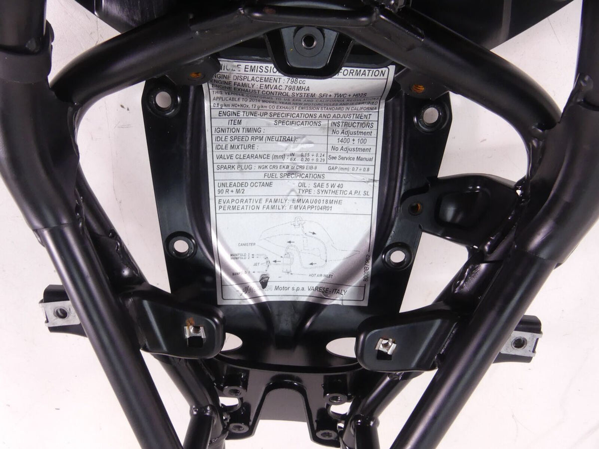 2014 MV Agusta B3 Brutale 800 EAS Subframe Sub Frame & Inner Fender 8000B6623 {{ shop.shopifyCountryName }} - Mototech271