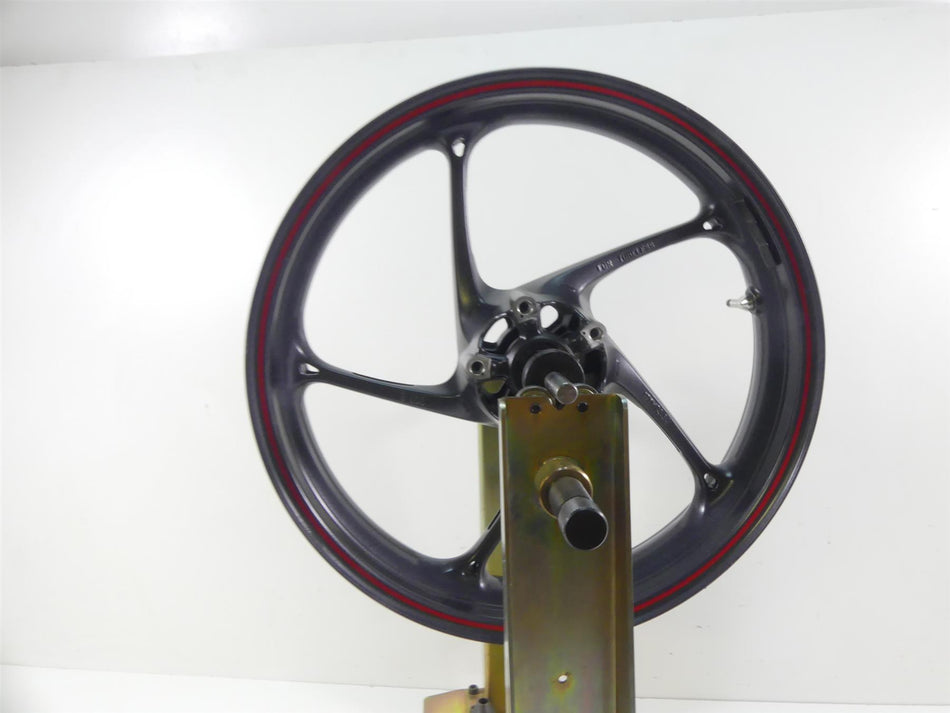 2013 Triumph Street Triple 675R Nice Straight Front Wheel Rim 17x3.5 T2001013 {{ shop.shopifyCountryName }} - Mototech271