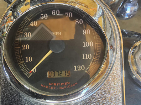 2002 Harley FLSTC Softail Heritage Speedometer Gauge Instrument 37K 67033-99A {{ shop.shopifyCountryName }} - Mototech271