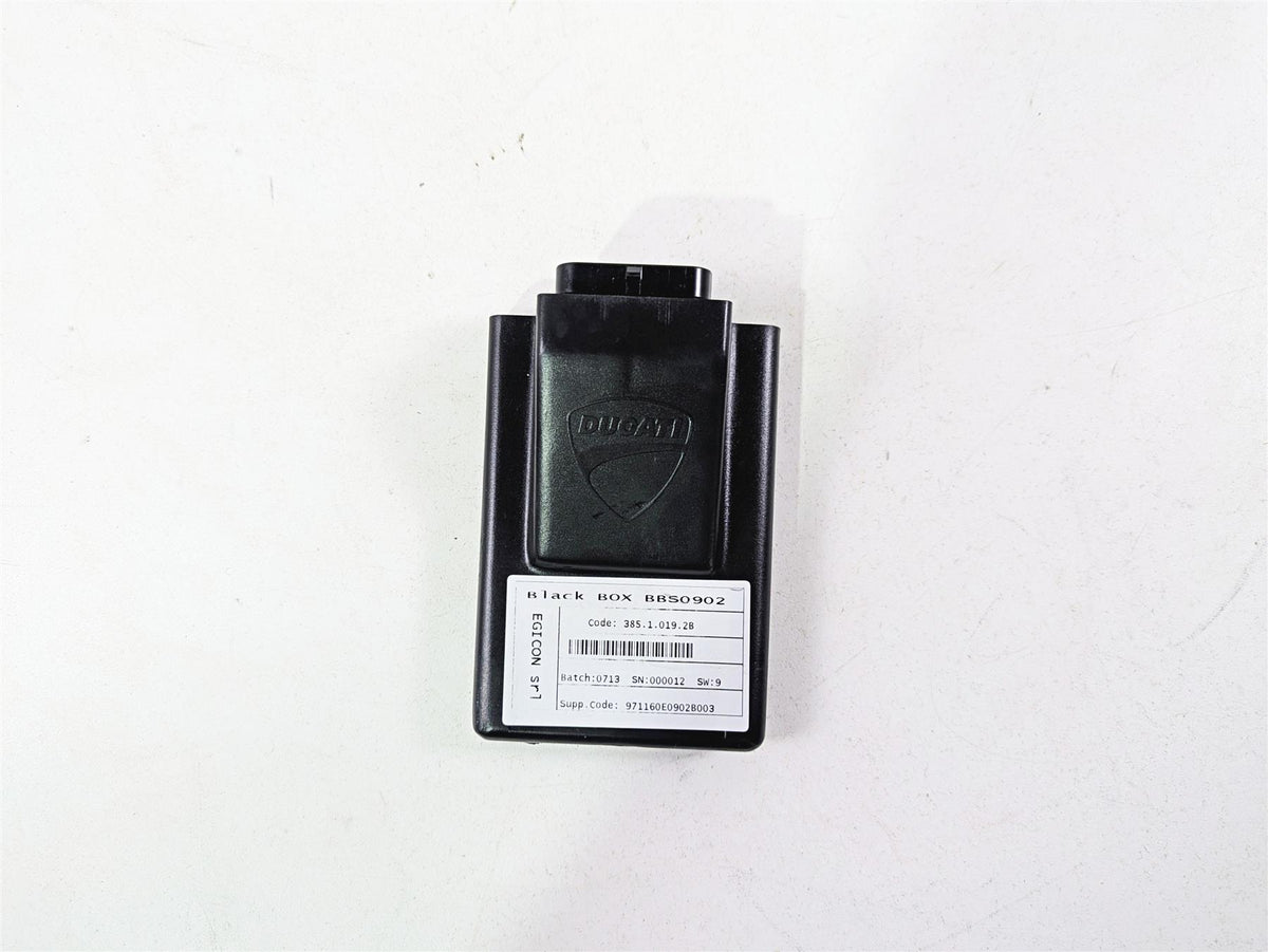 2013 Ducati Hypermotard 821 SP Black Box Bbs0902 Control Unit Ecu 38510192B {{ shop.shopifyCountryName }} - Mototech271