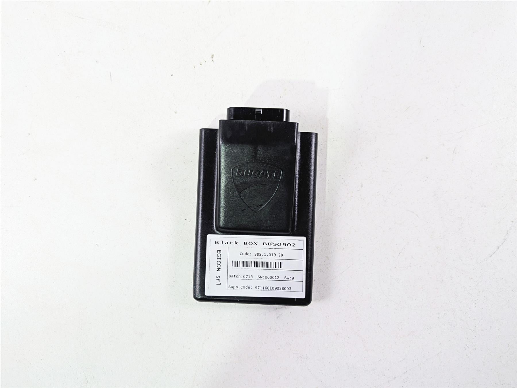 2013 Ducati Hypermotard 821 SP Black Box Bbs0902 Control Unit Ecu 38510192B {{ shop.shopifyCountryName }} - Mototech271