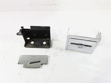 Load image into Gallery viewer, 2002 Harley Dyna FXDL Low Rider Battery Tray Box &amp; Skull Chrome Cover 66375-97 | Mototech271
