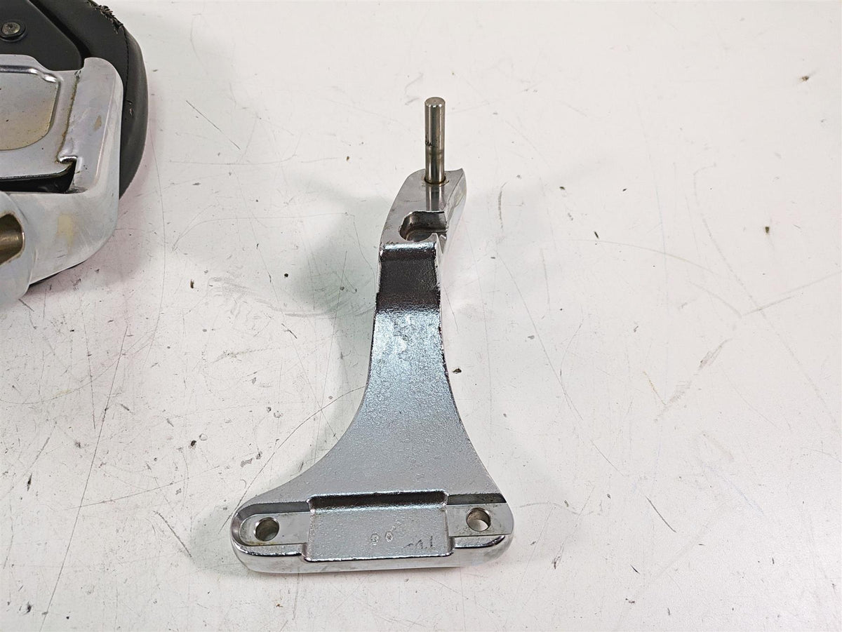 2009 Harley FXCWC Softail Rocker C Rear Seat & Support Mount Set -Read 51691-08 {{ shop.shopifyCountryName }} - Mototech271